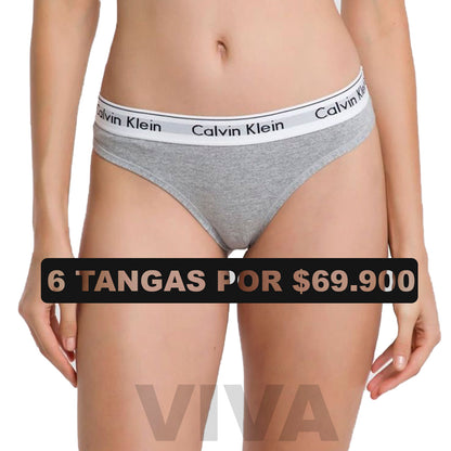 OFERTA DE 6 TANGAS CK POR SOLO